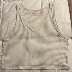 White american eagle tank top